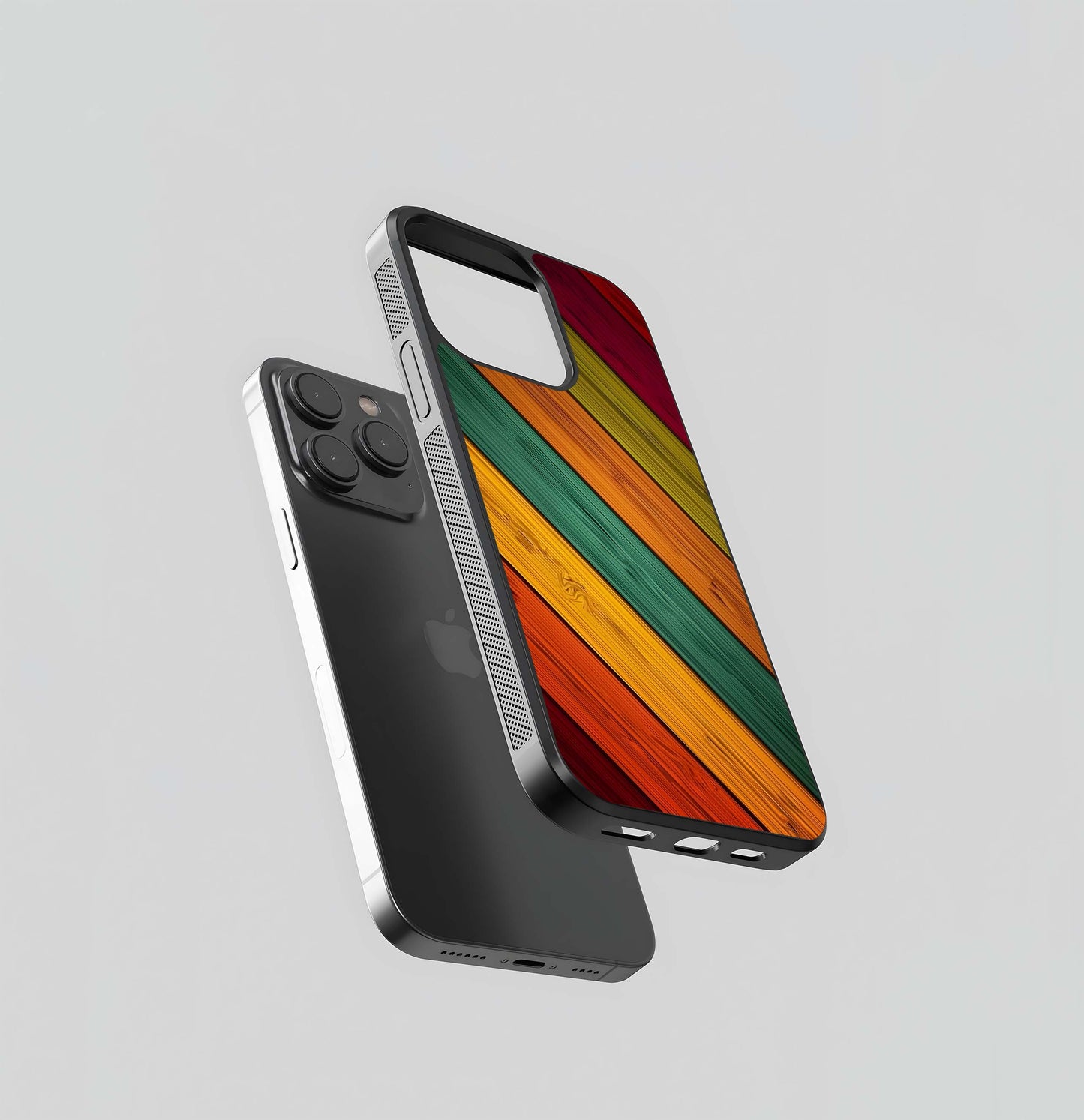 Diagon Alley Wood Planks Glass Case