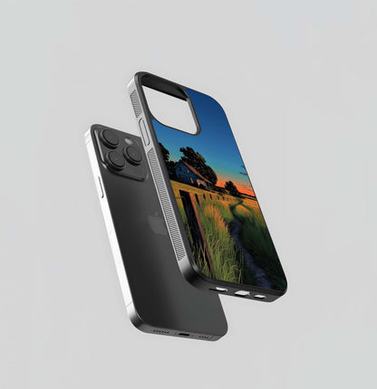 Evening Field Calm Glass Case