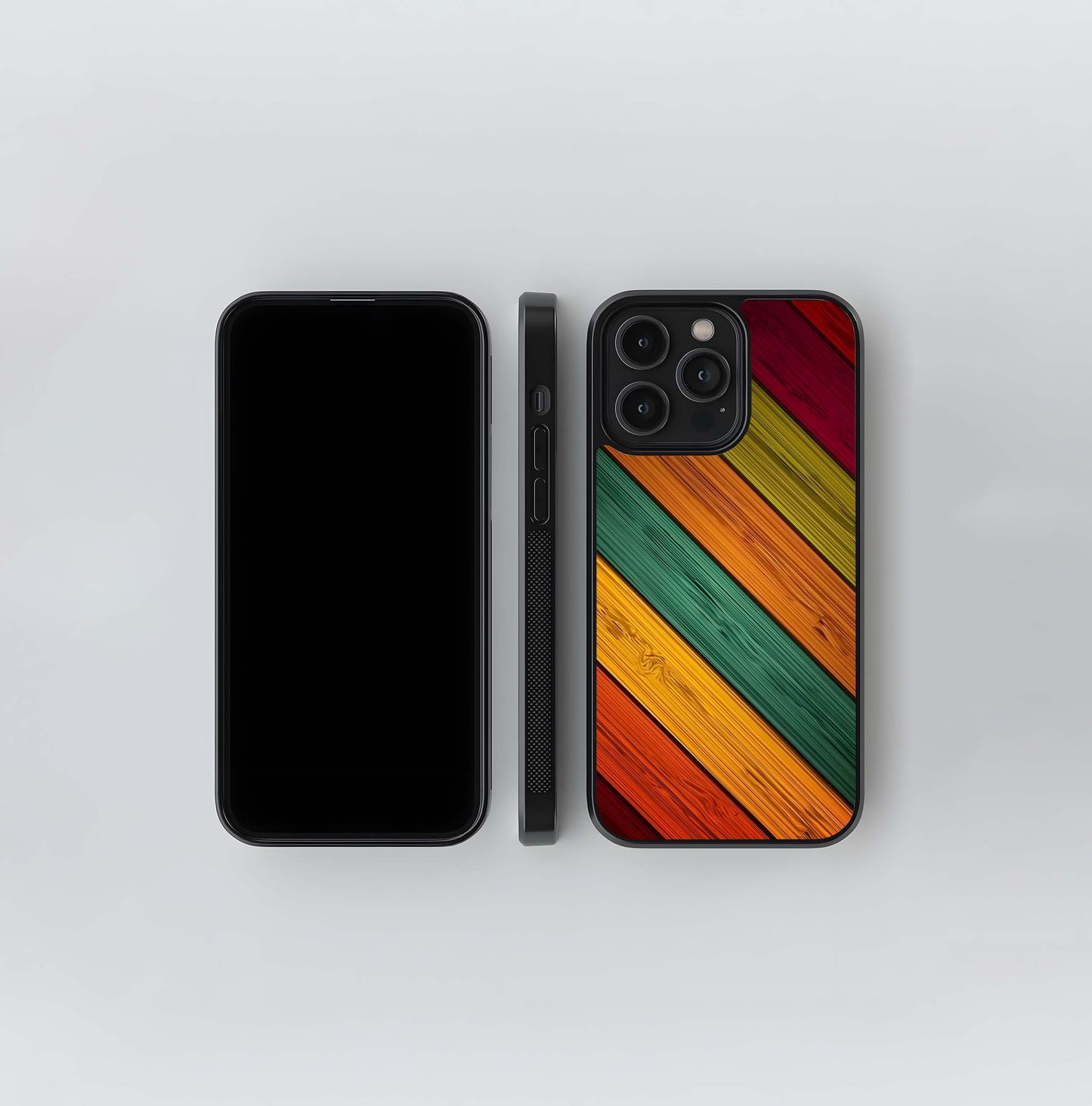 Diagon Alley Wood Planks Glass Case