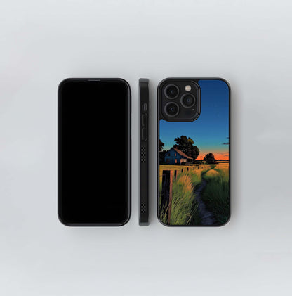 Evening Field Calm Glass Case