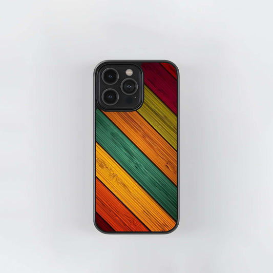 Diagon Alley Wood Planks Glass Case