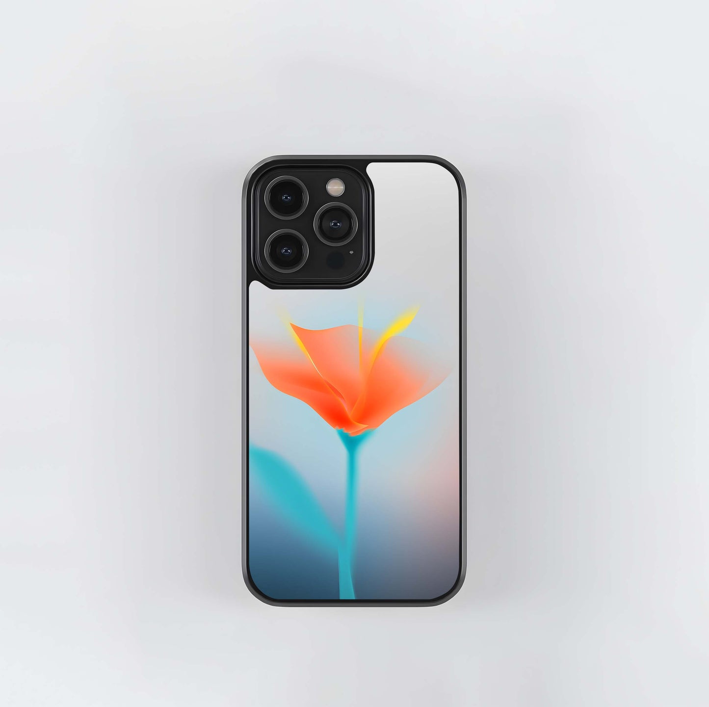 Fading Poppy Glass Case