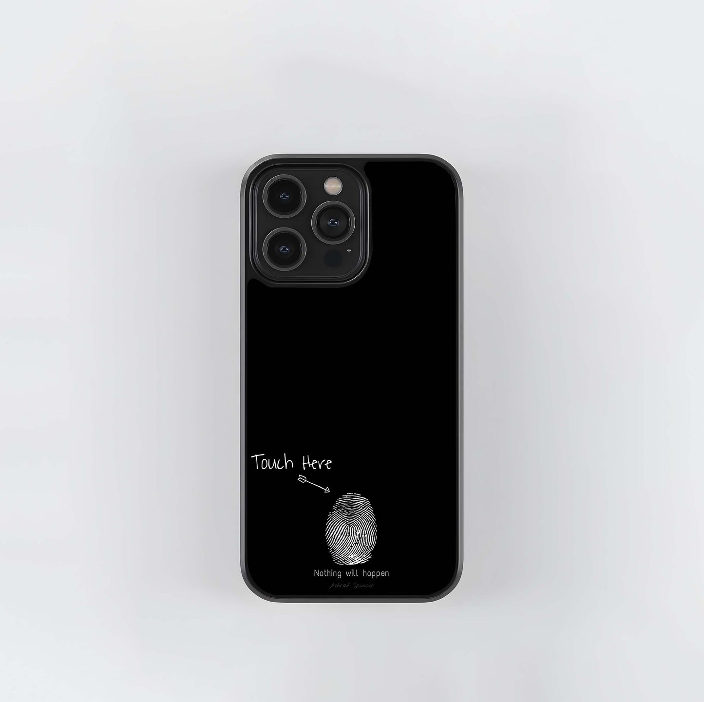 Nothing Will Happen Glass Case