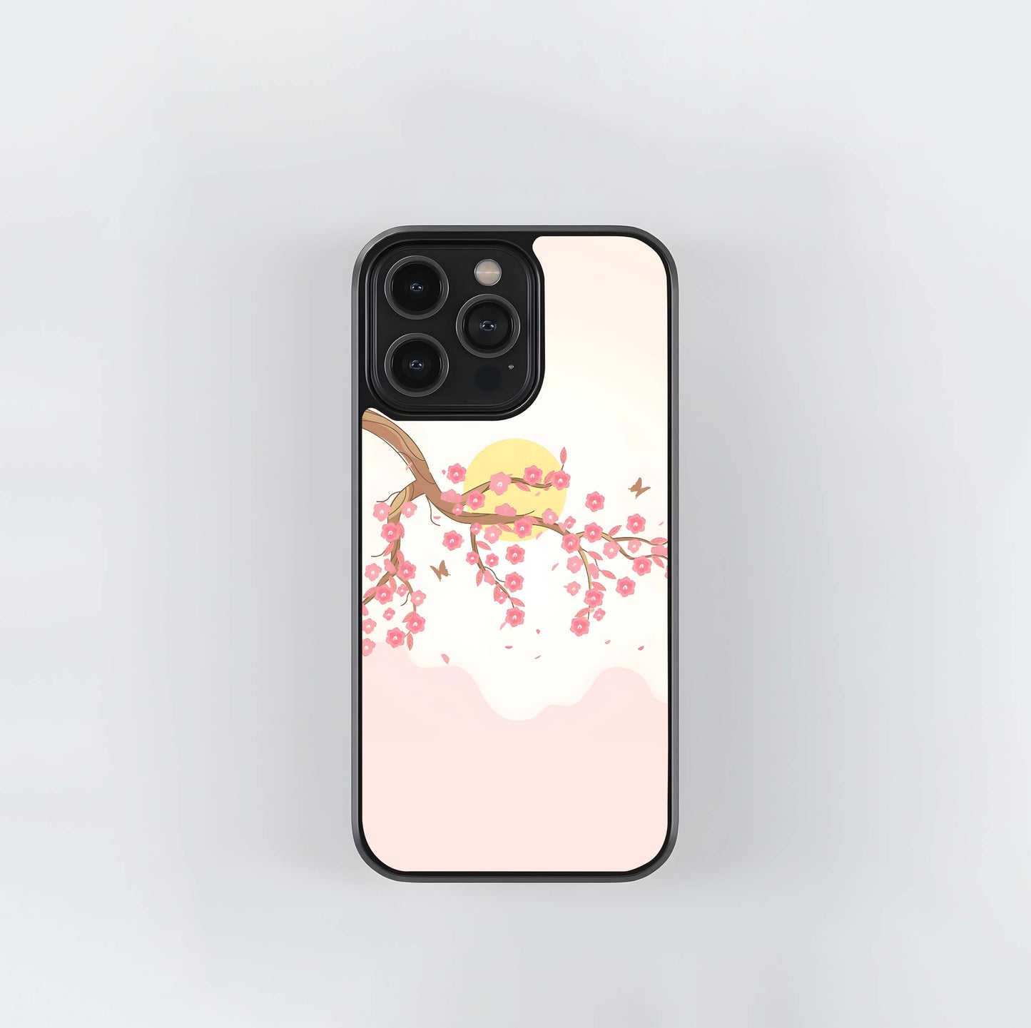 Blossom Breeze Sunset Glass Case
