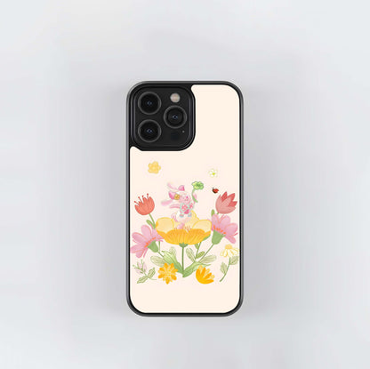 Blossom Bunny Bliss Glass Case