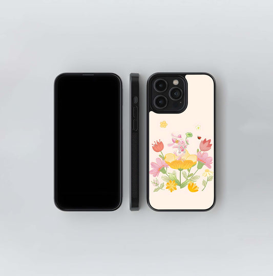 Blossom Bunny Bliss Glass Case