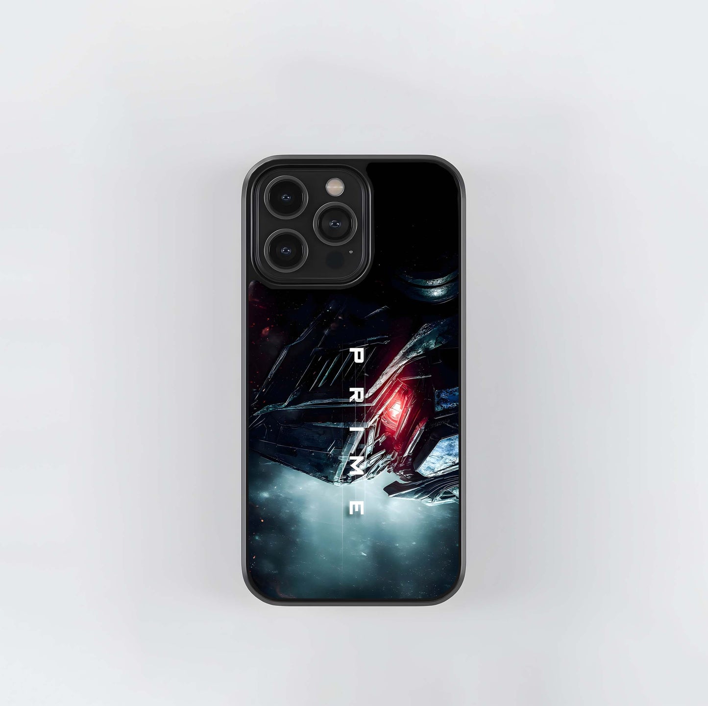 Optimus Prime Close-up Glass Case