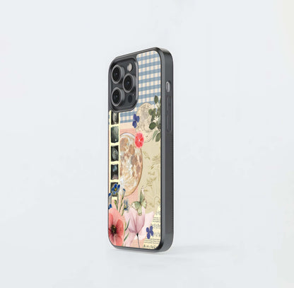 Aesthetic Checker Art Glass Case
