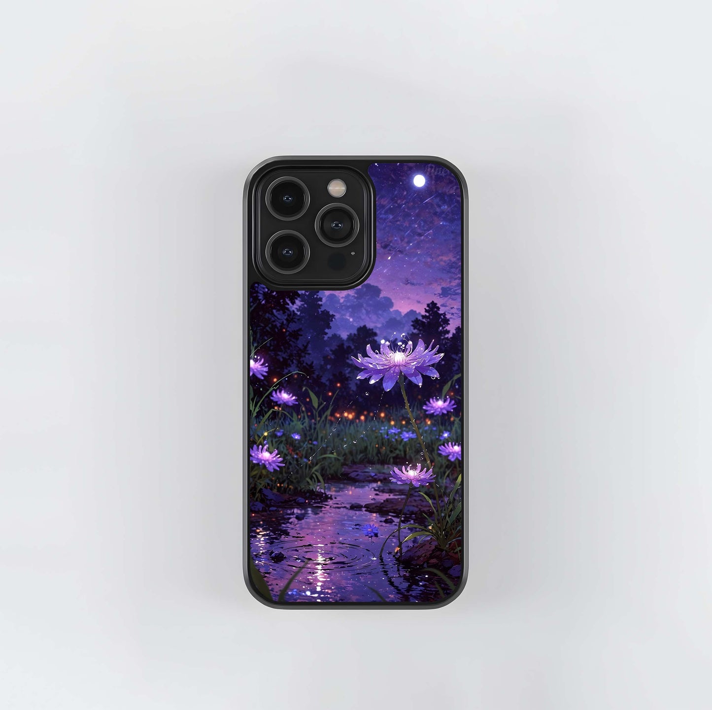 Lunar Petals Glass Case
