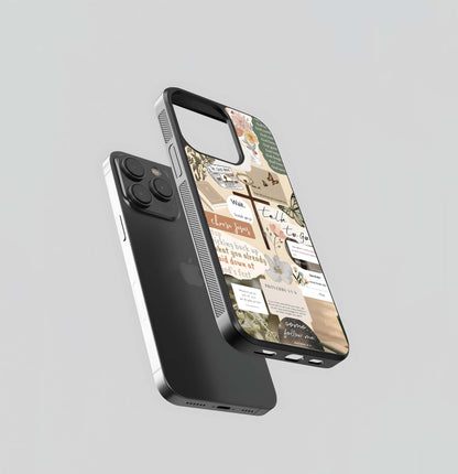 Faith Over Fear Glass Case