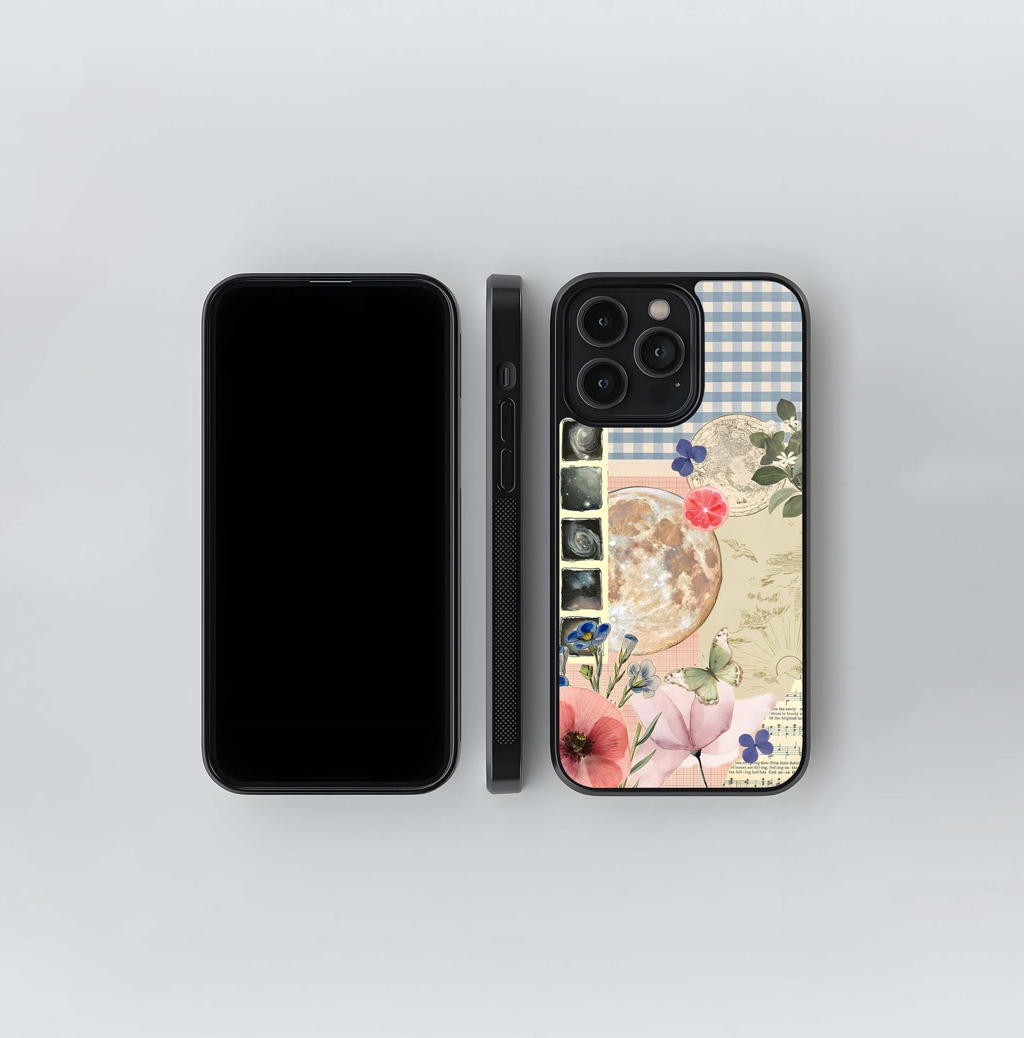 Aesthetic Checker Art Glass Case
