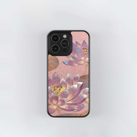 Blossom Mist Lotus Glass Case