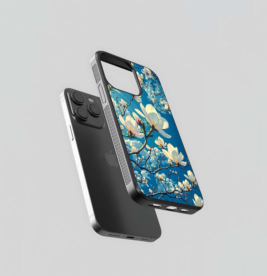 Magnolia Skies Glass Case
