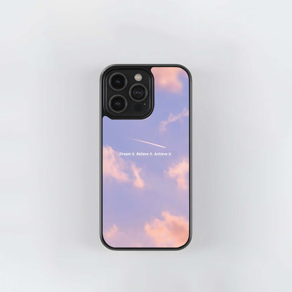 Aesthetic Clouds- Dream Glass Case