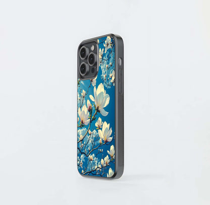 Magnolia Skies Glass Case
