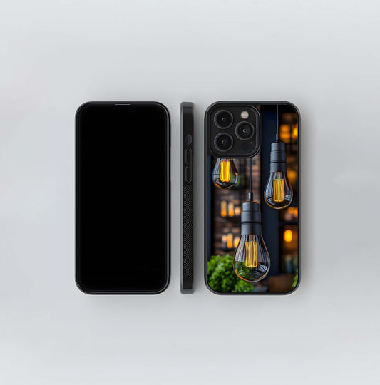 Edison Filament Pendants Glass Case