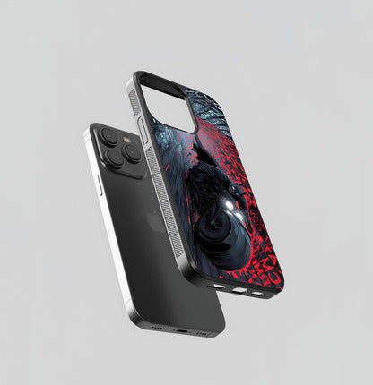 Batman on the Batcycle Glass Case