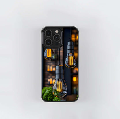 Edison Filament Pendants Glass Case