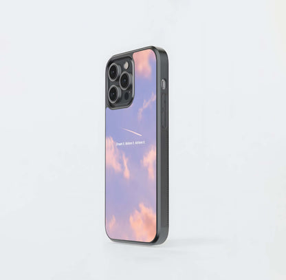 Aesthetic Clouds- Dream Glass Case
