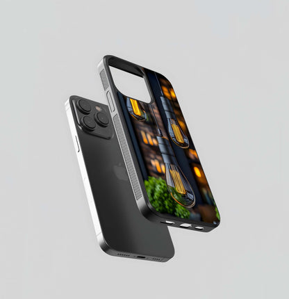 Edison Filament Pendants Glass Case