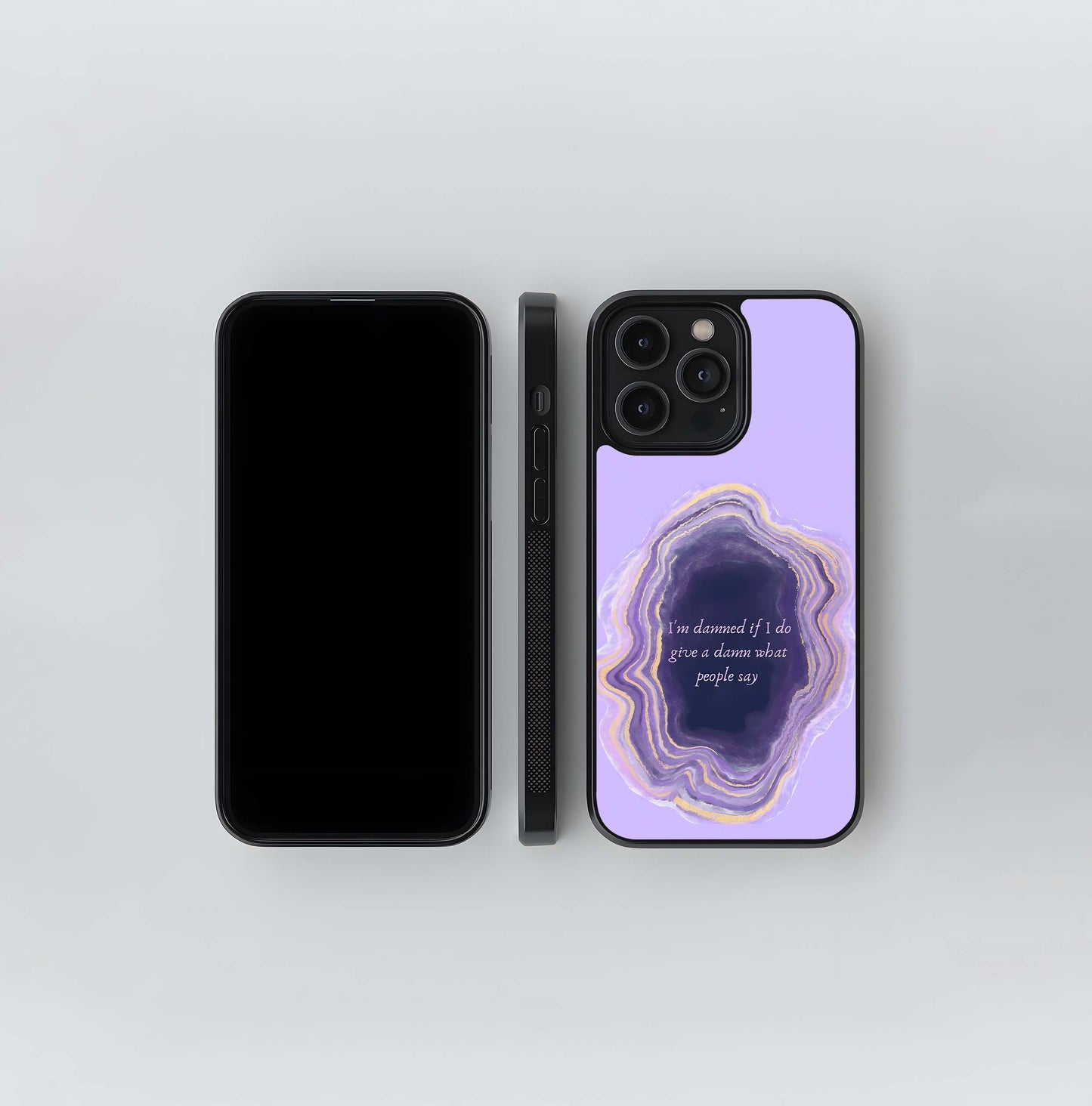 Amethyst Resolve Glass Case