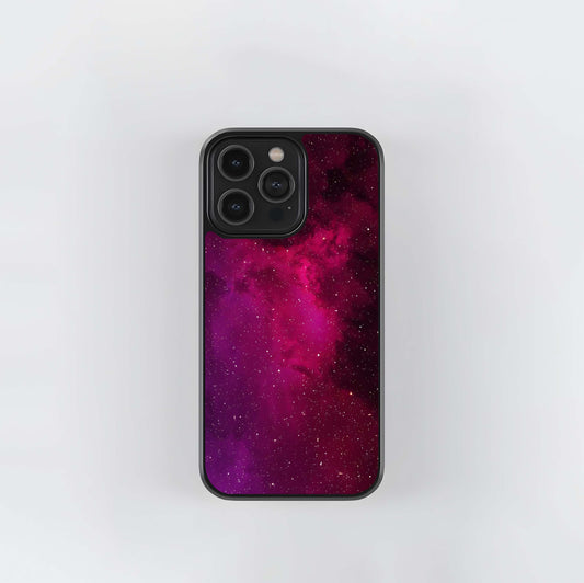 Fuchsia Constellation Glass Case
