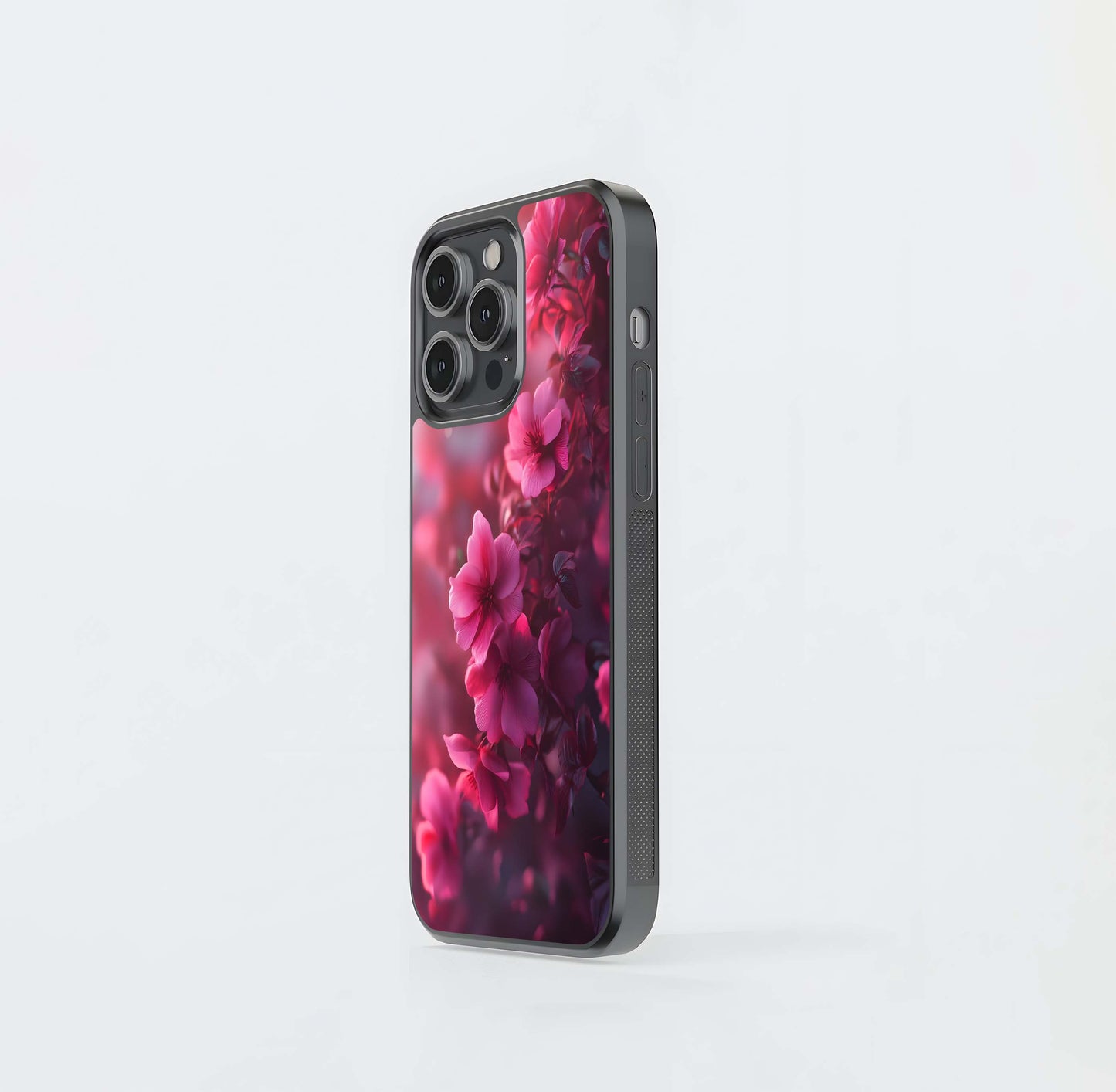 Fuchsia Dream Haze Glass Case