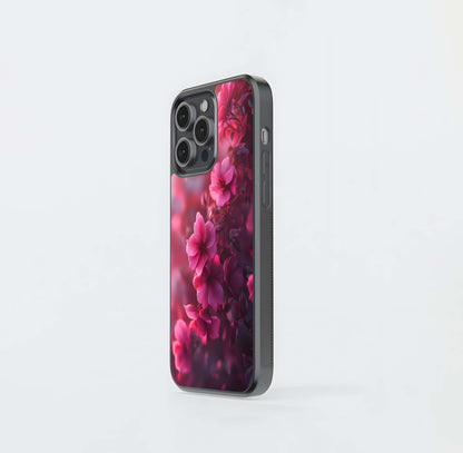 Fuchsia Dream Haze Glass Case