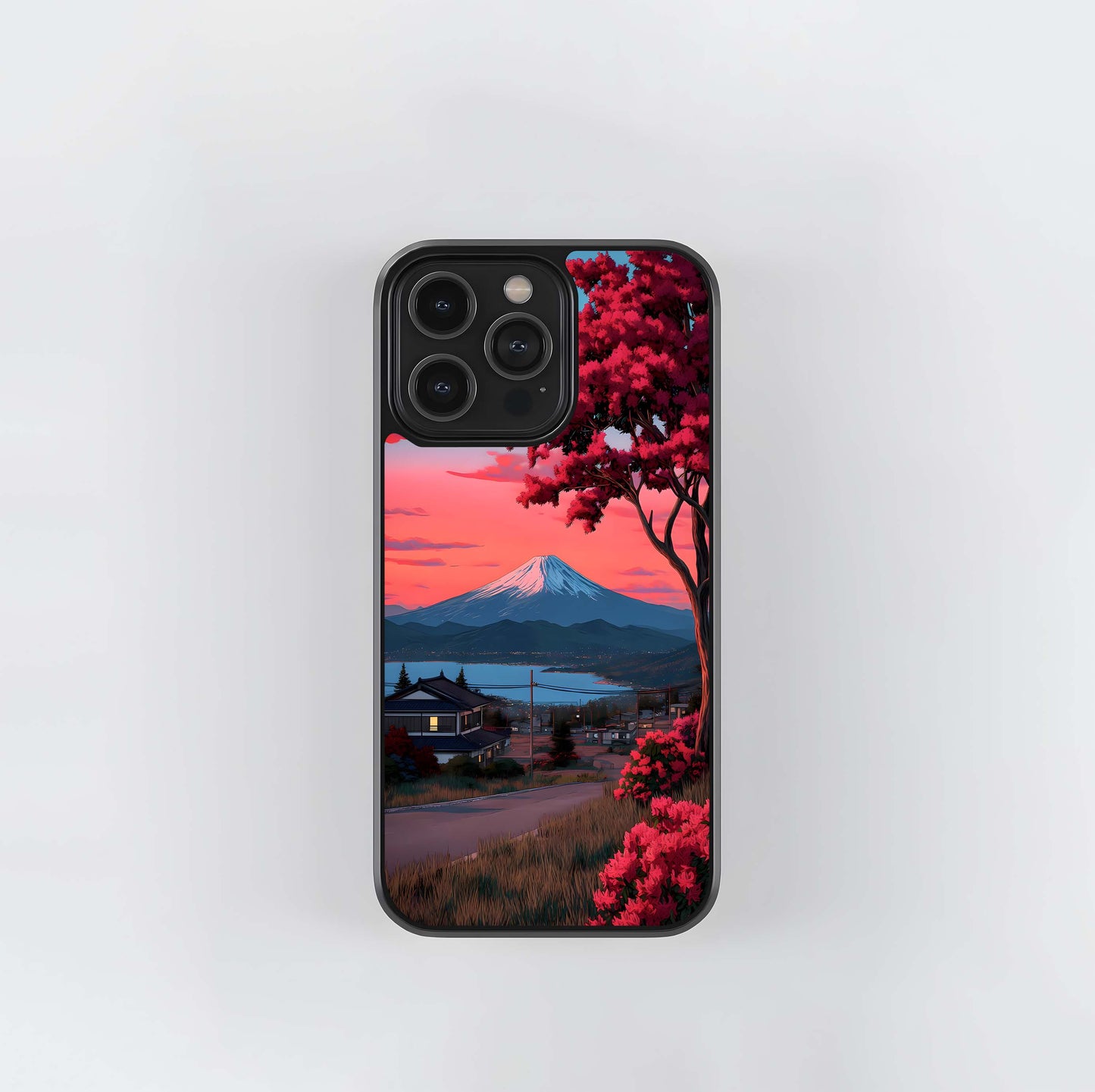 Fuji Sunset Vista Glass Case