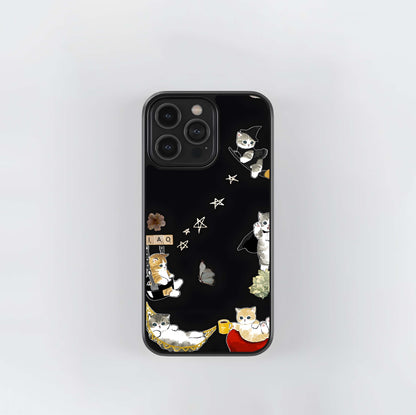 Ciao Cat Glass Case