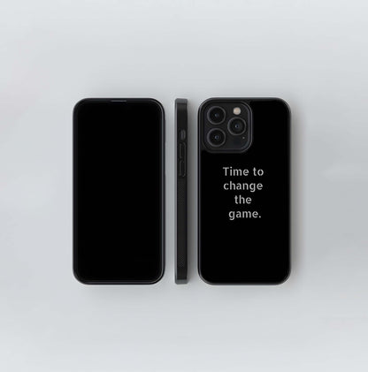 Game Changer Stencil Glass Case