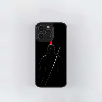 Red Line Warrior Glass Case
