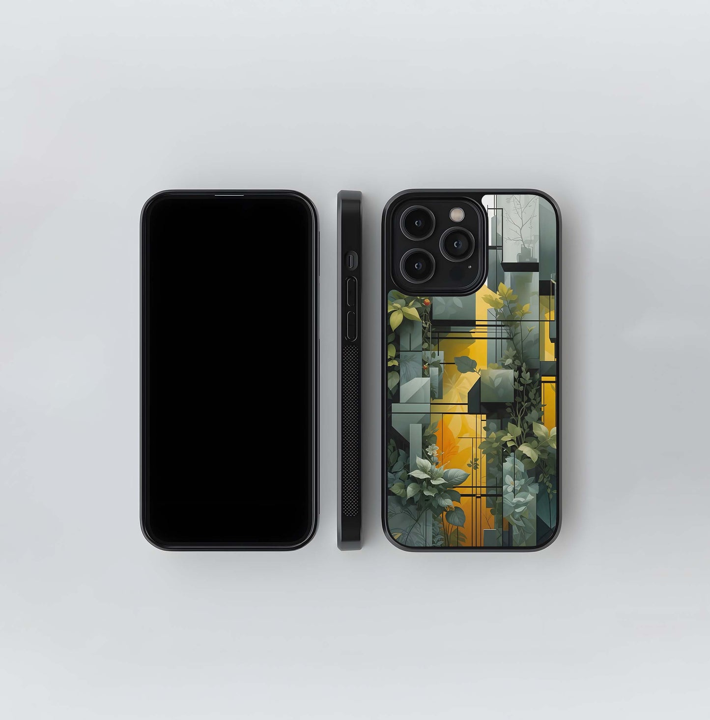 Geometric Terrarium Abstract Glass Case