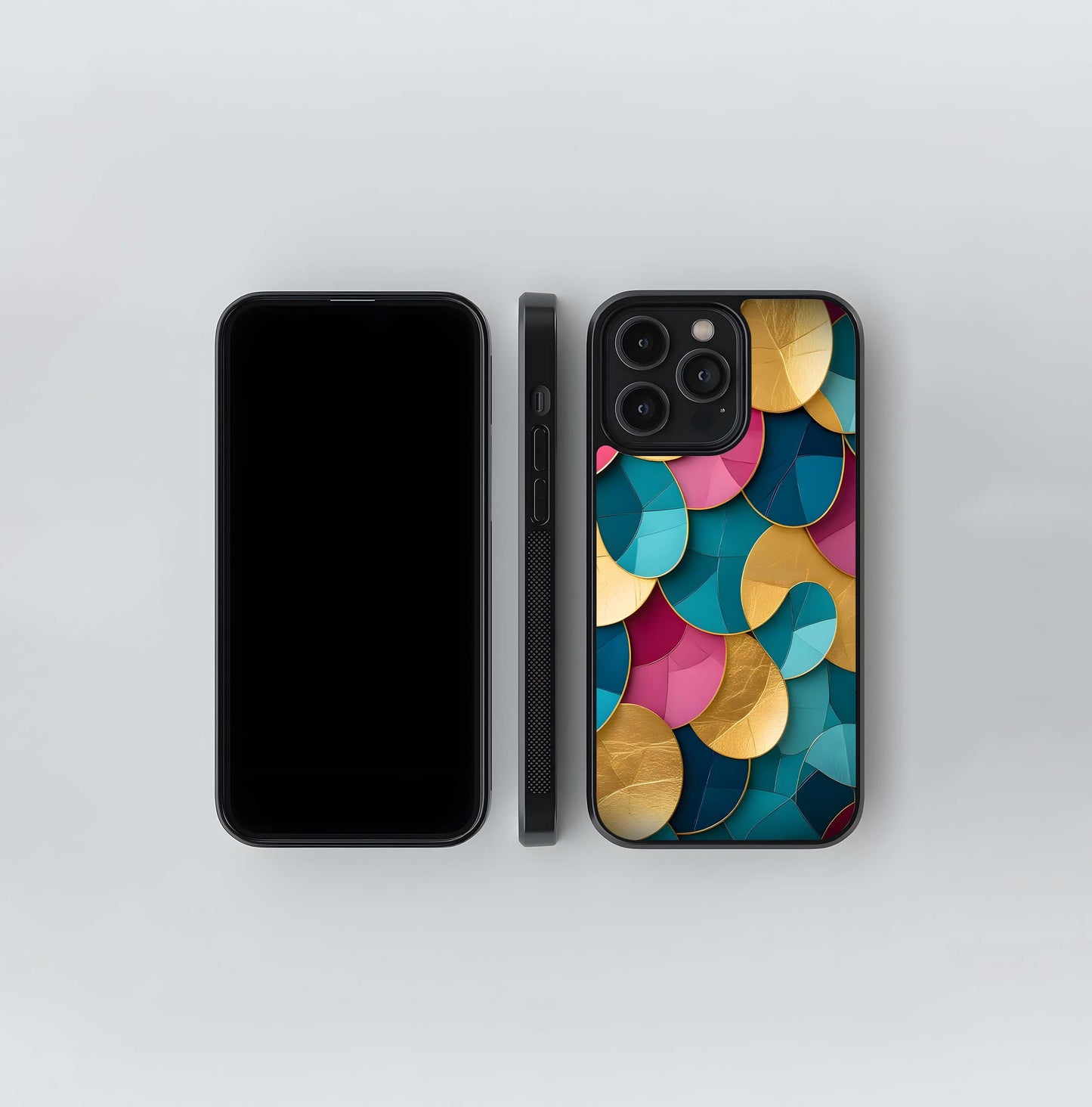 Gilded Mosaic Glass Case