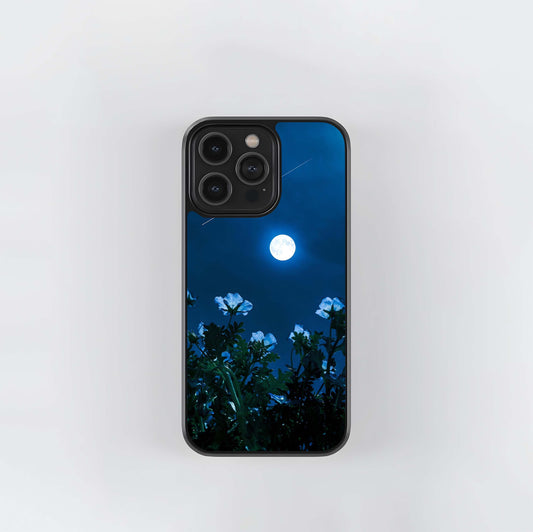 Blue Scenery Glass Case