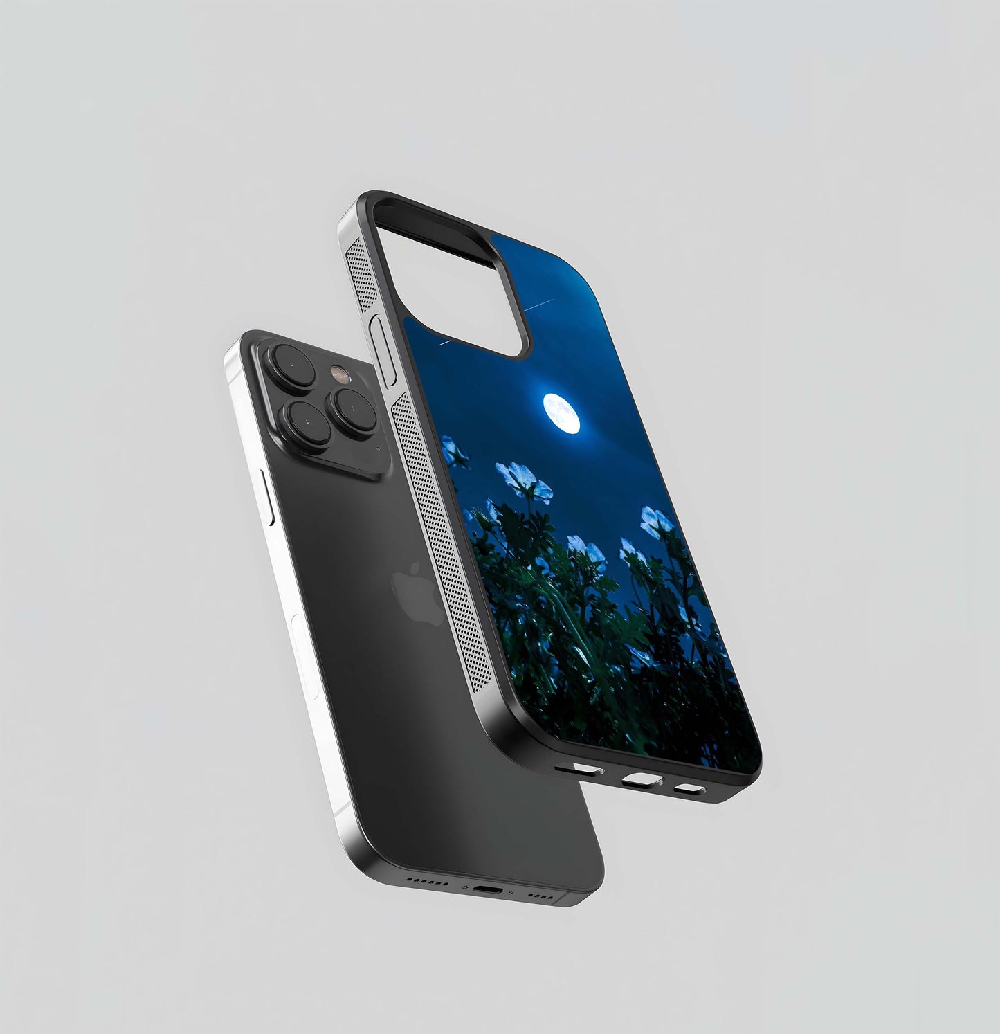 Blue Scenery Glass Case