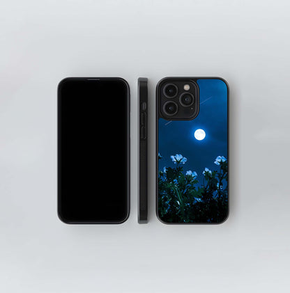 Blue Scenery Glass Case