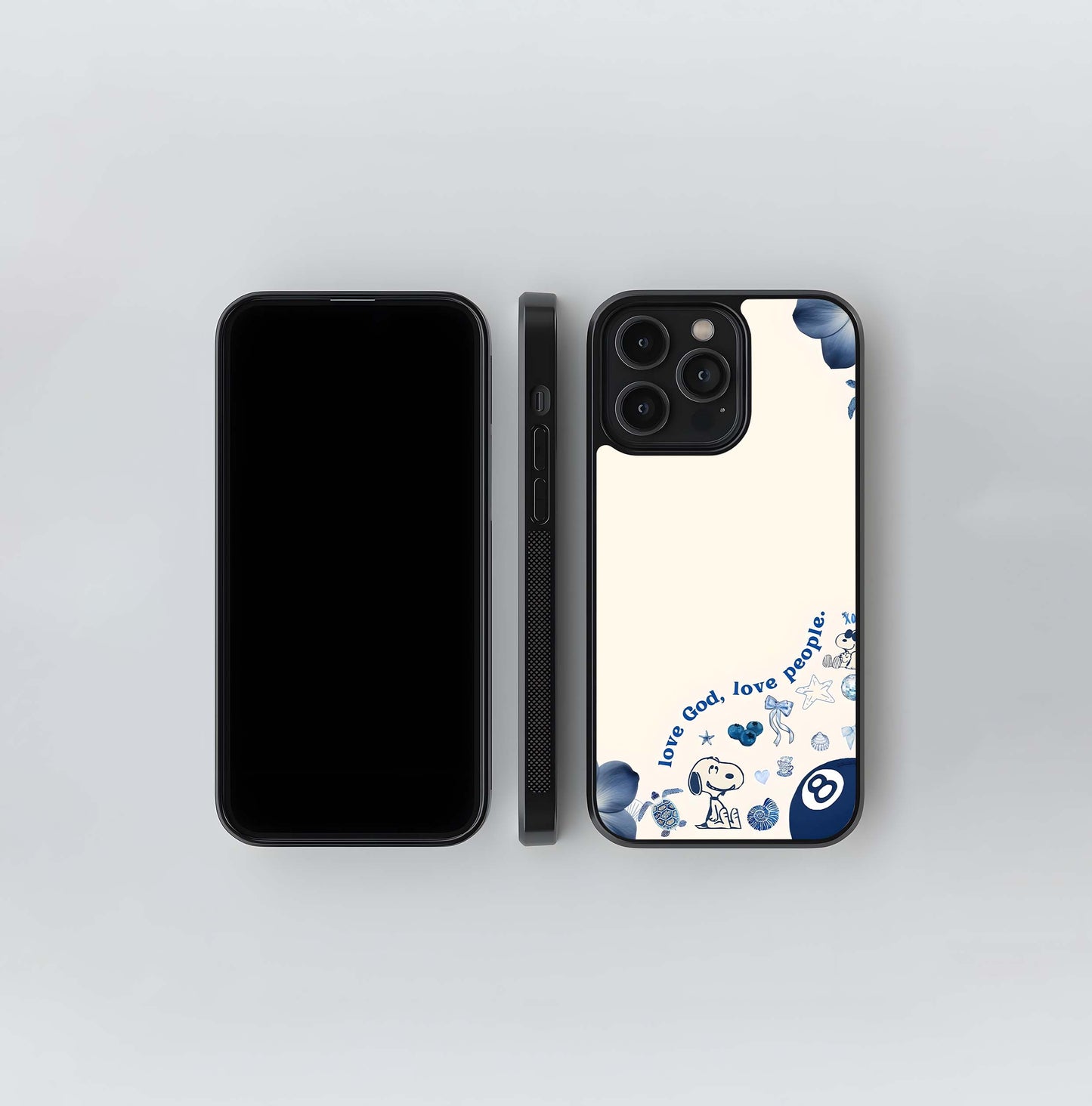Blueberry Grace Vibes Glass Case