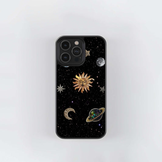 Galactic Brooch Sky Glass Case