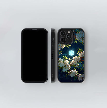 Moonlit Blossoms Glass Case