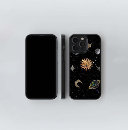 Galactic Brooch Sky Glass Case