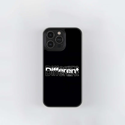 Glitch Identity Glass Case