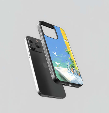 Blush Bloom Rise Glass Case