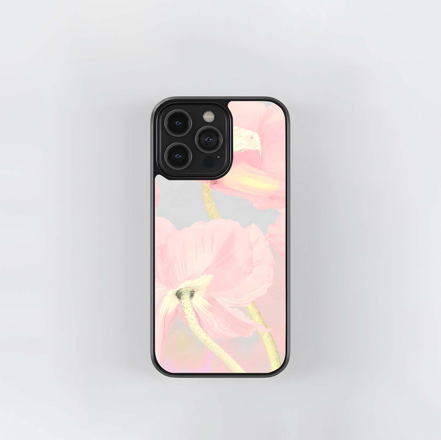 Blush Bloom Whisper Glass Case