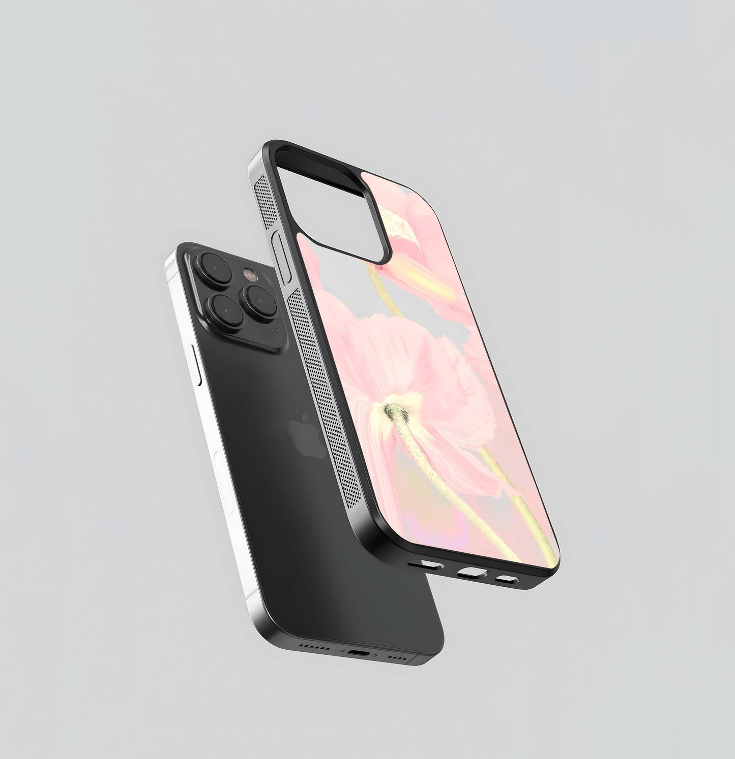 Blush Bloom Whisper Glass Case