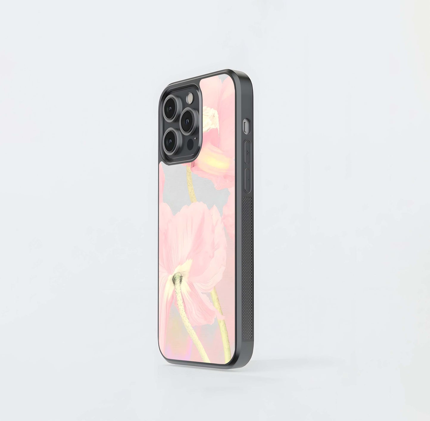 Blush Bloom Whisper Glass Case