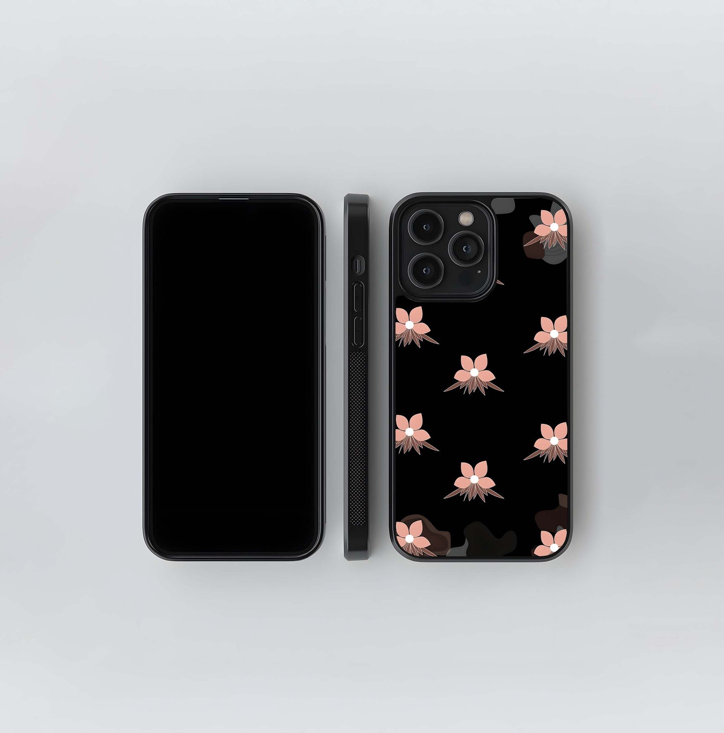 Blush Blossom Charm Glass Case