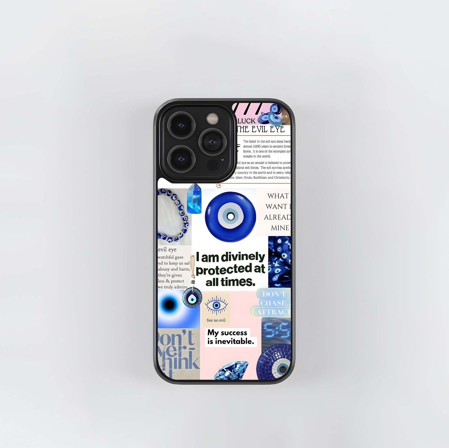 Aesthetic Evil Glass Case (2) Glass Case