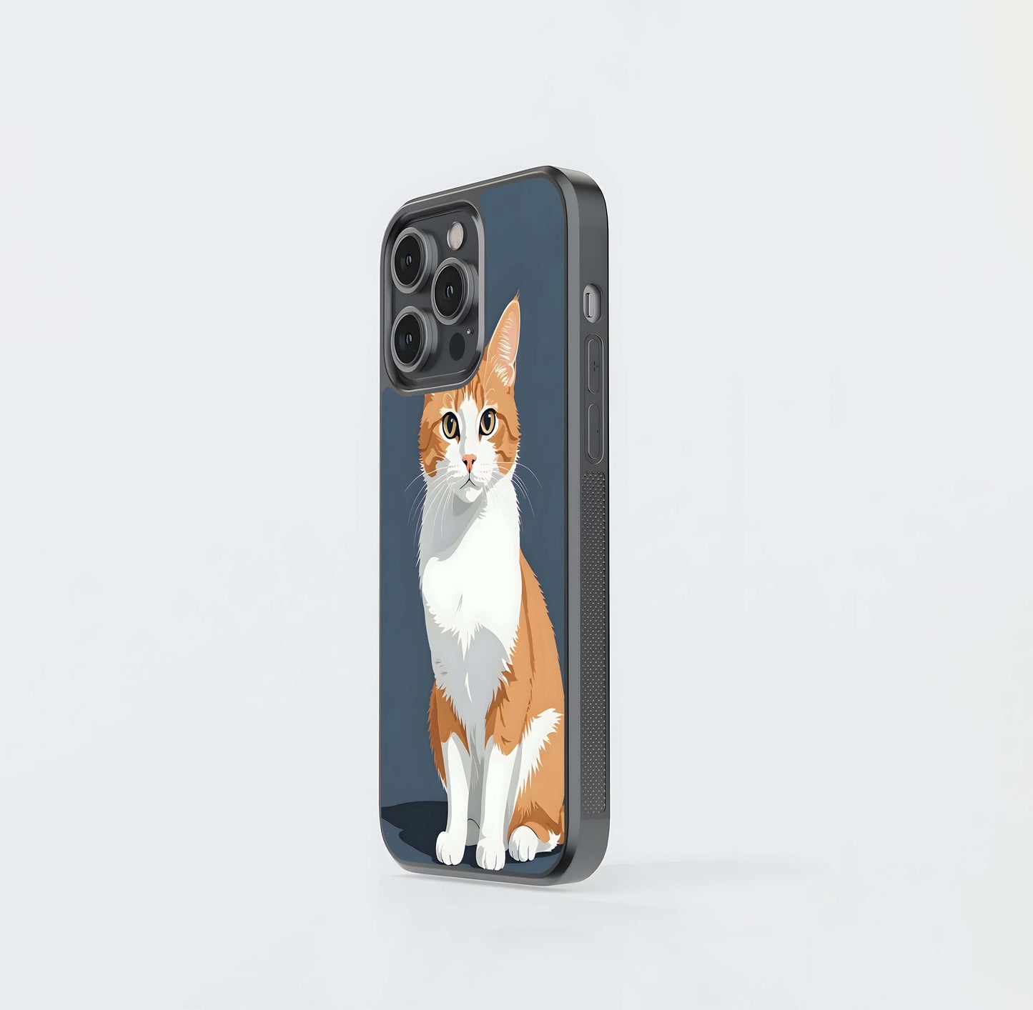 Cat Wallpaper Glass Case