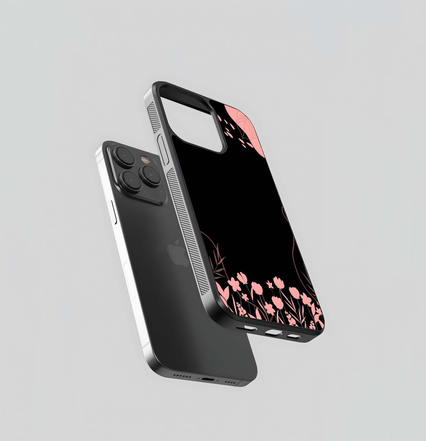 Blush Garden Frame Glass Case